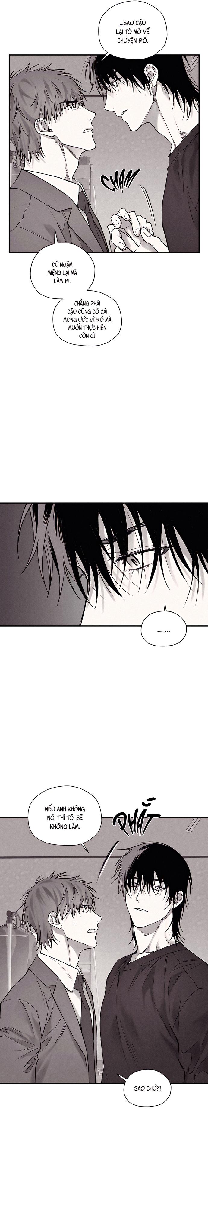 Đọc truyện Gã Đàn Ông Dưới Căn Hầm Đang Bị Giam Cầm Trong Phòng Tôi - Chapter 9