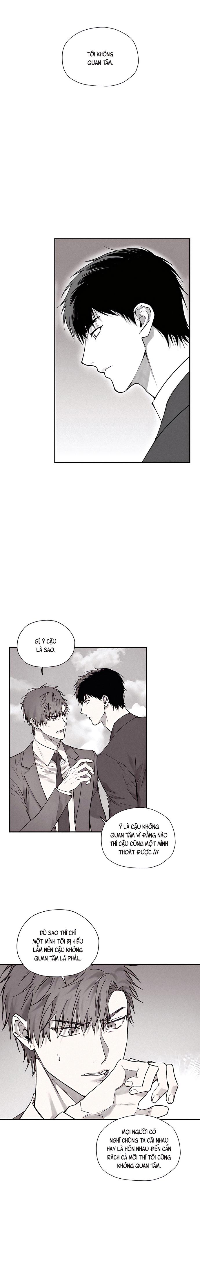 Đọc truyện Gã Đàn Ông Dưới Căn Hầm Đang Bị Giam Cầm Trong Phòng Tôi - Chapter 9