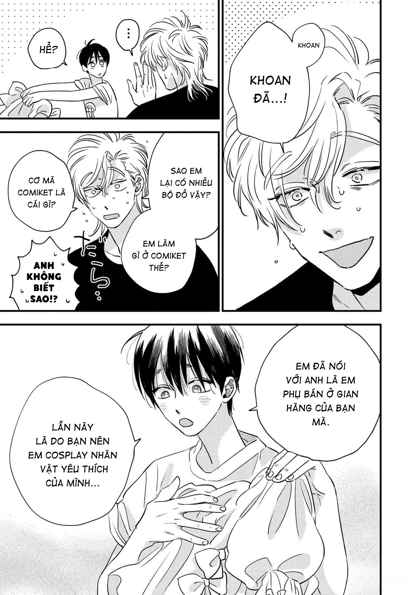 Đọc truyện (Daisy) Mùa hè bên những người đàn ông nóng bỏng tại nhà trọ - Chapter 9.5