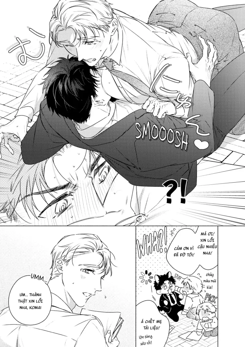 Đàn anh! Cho tôi vuốt ve bộ ngực đẩy đà của anh đi! -  - Trang 3