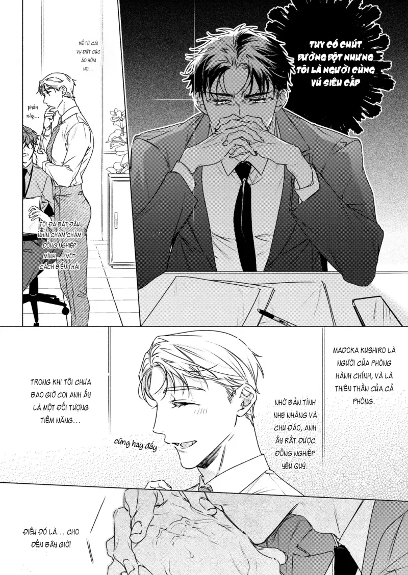 Đàn anh! Cho tôi vuốt ve bộ ngực đẩy đà của anh đi! -  - Trang 5