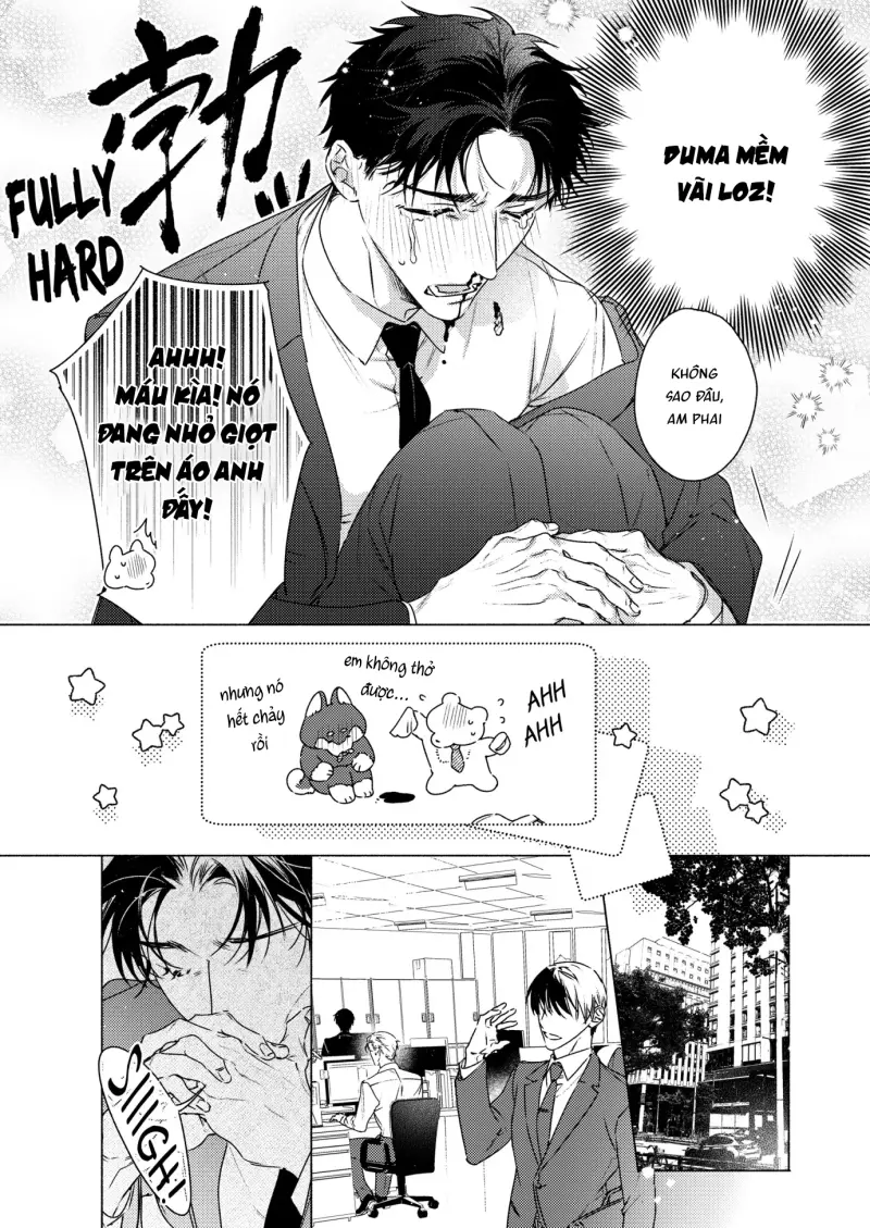 Đàn anh! Cho tôi vuốt ve bộ ngực đẩy đà của anh đi! -  - Trang 4