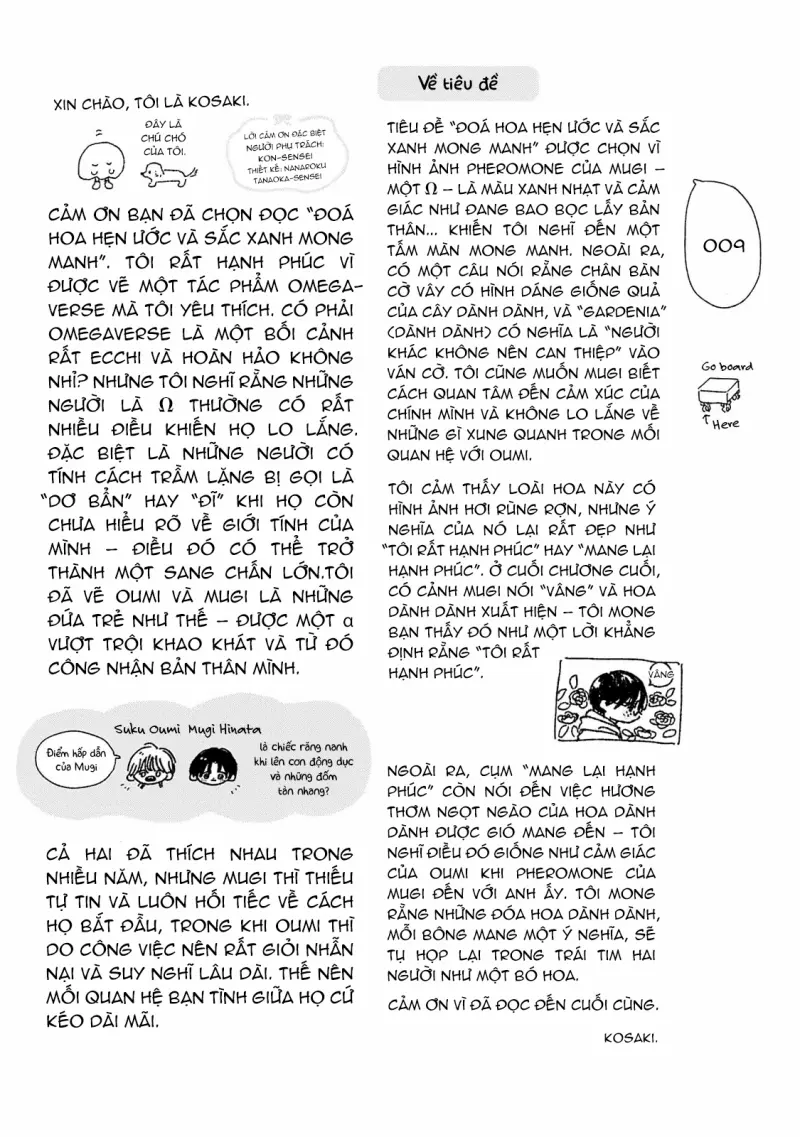 Bó Hoa Dành Dành Và Sắc Xanh Mong Manh - H - End - Trang 6