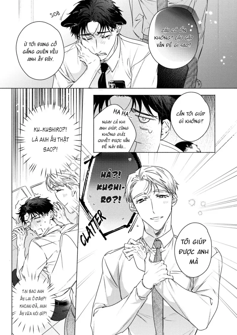 Đàn anh! Cho tôi vuốt ve bộ ngực đẩy đà của anh đi! -  - Trang 4