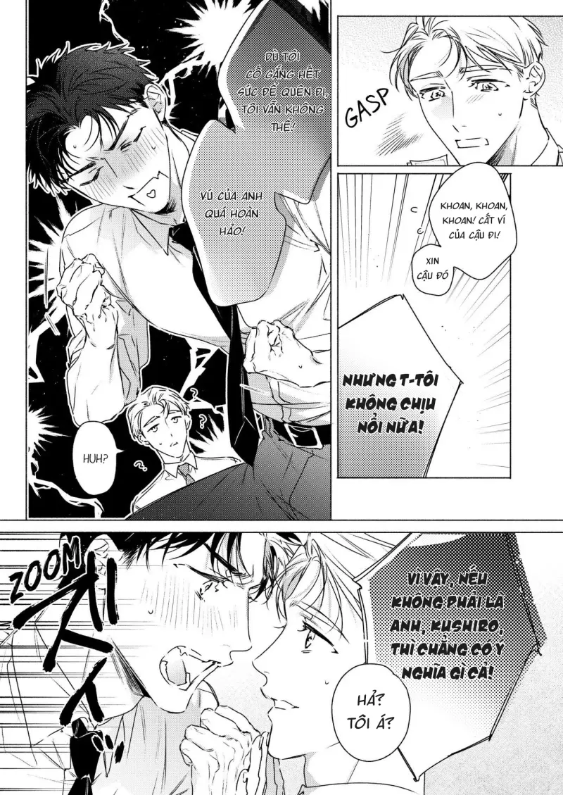 Đàn anh! Cho tôi vuốt ve bộ ngực đẩy đà của anh đi! -  - Trang 8